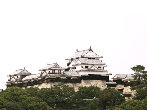 松山市の街並み