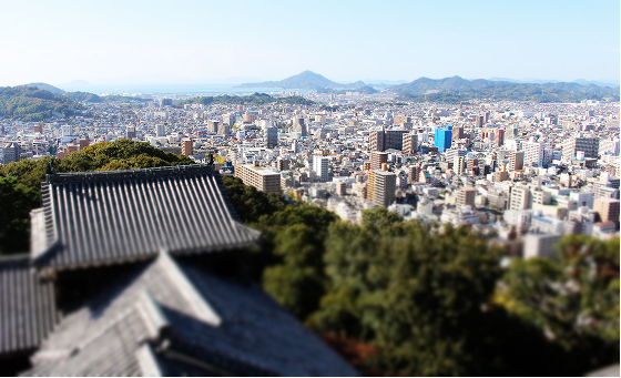 松山市の風景