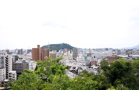 松山の街並み